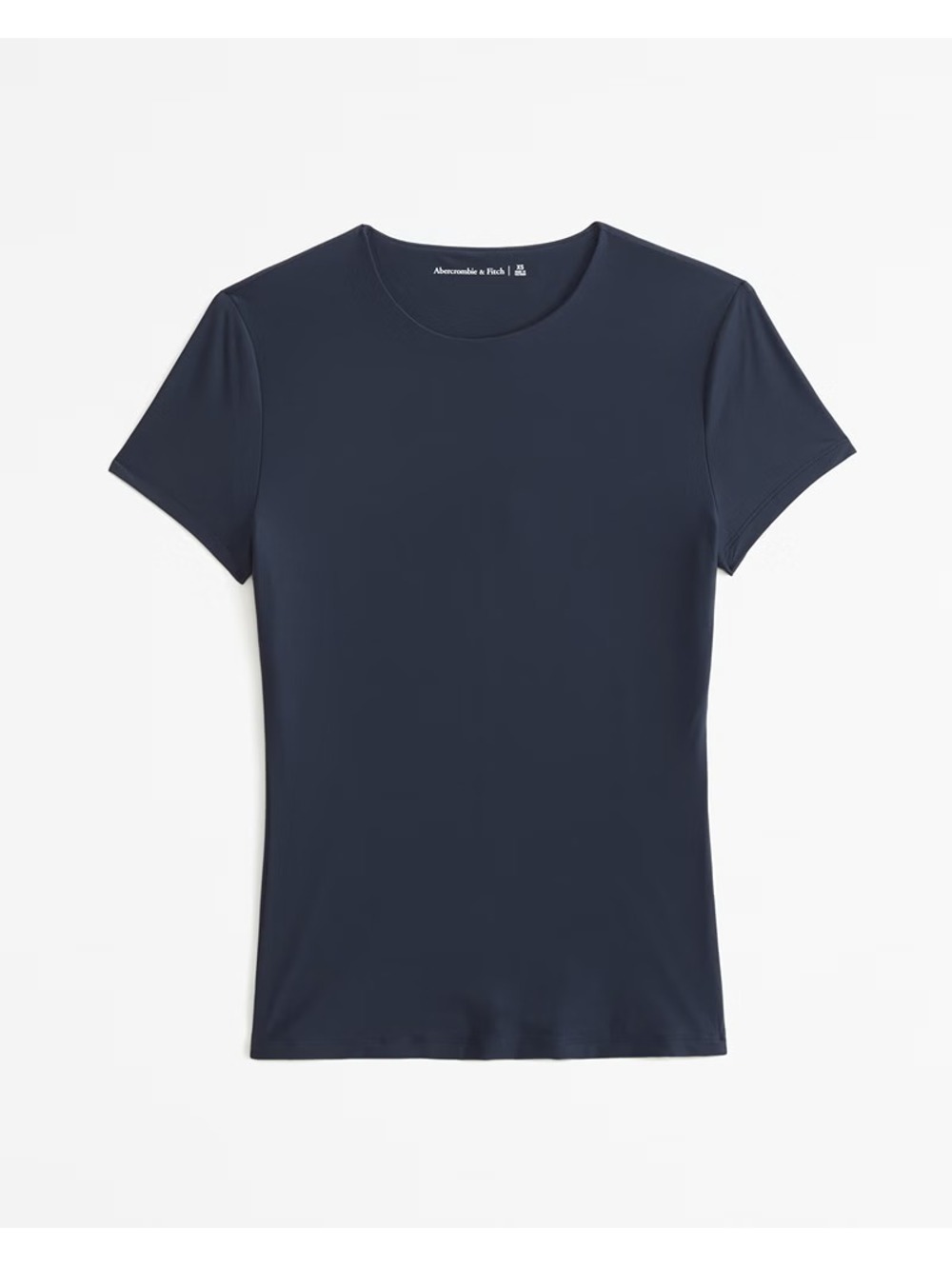 Abercrombie Soft Matte Seamless Tuckable Baby Tee Small NWT